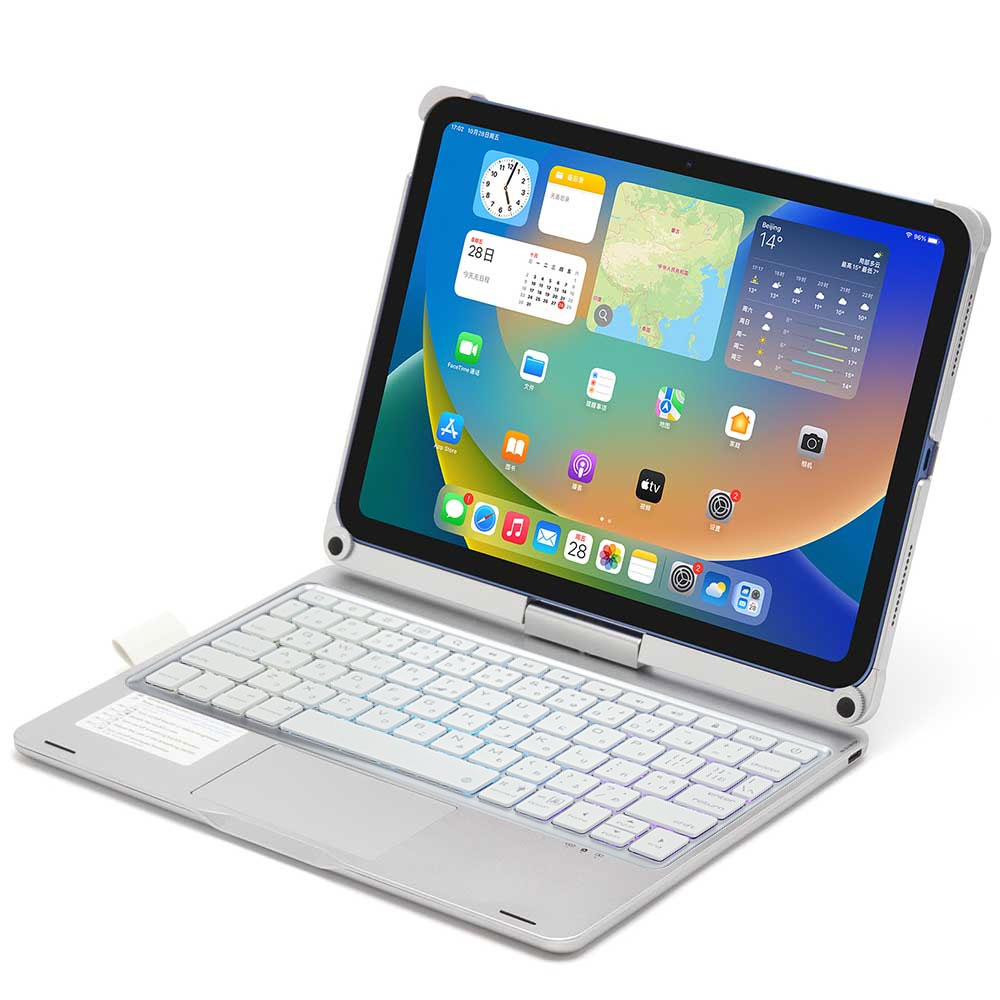 楽天市場】ipad ケース（カラーシルバー）（タブレット用キーボード