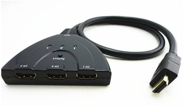 樂天商城 - HDMI切替器/セレクター 3HDMI to HDMI（メス→オス） 3D対応 V1.4（ 3入力 to 1出力）【P25Apr15】
