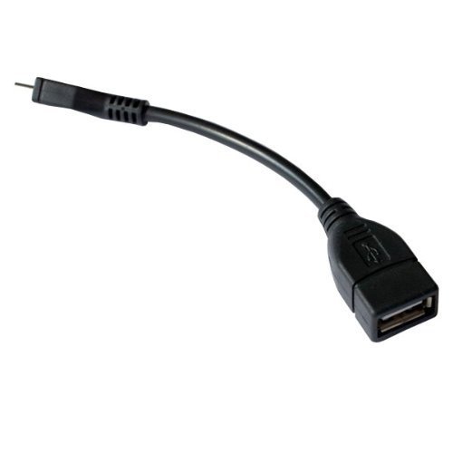 【送料無料】 タブレッド/スマホ用 microUSB(オス)-USB(メス) 変換OTGケーブル