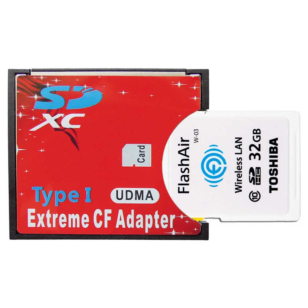 SD�����ɤ�CF������TypeI���Ѵ� N/B EXTREME CF�����ץ��� WiFi SD�б� UDMA�б� EXCFAD-SD������̵����