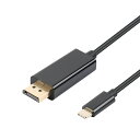 yzUSB 3.1 Type-C to DisplayPort ϊ P[u bLRlN^[ USB C to DP 4K𑜓xΉ ϊA_v^ 1.8m New