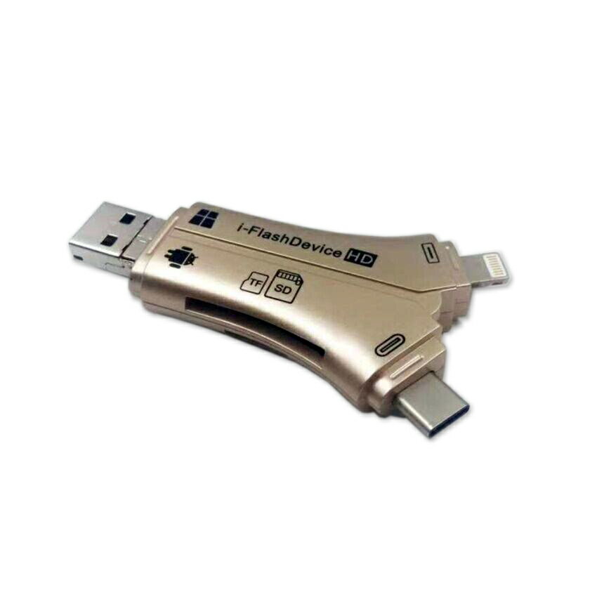 SD ɥ꡼Lightning & iPhone / USB TYPE-C / USB-A & USB 3.0 / Micro-USB & OTG 4in1 10Gbps ®ž USB TYPE-C ɥ꡼SD/SDHC/SDXC/micro SD/micro SDXC б Android/Windows/Linux /IOS/MacSD ɥ꡼