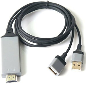 ̵Lightning to HDMI Ѵ֥Lightning Ѵ֥ ƥ³ 1080P  HDMI֥ Lightning to HDMIͥiphoneXS iphoneXS Max iphoneXR ưǧѤ