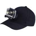 【送料無料】 Gopro,SJ4000コンパクトカメラ用マウント付き野球帽子　Gopro Fusion/Hero10/9 8/7/6/5/4 3/3/2/GoPro Hero5 Session,SJ4000/SJ5000/SJ6000 SJCAM YIその他スポーツカメラ その1