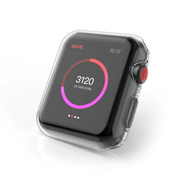 【送料無料】Apple Watch series 4/5 TPUケース（2個セット） 全面保護 Apple Watch 4/5 40mm 44mm選択可能　カバー TPU素材 柔らかい 耐衝撃 脱着簡単 アップルウォッチ シリーズ4/5 ケース 高品質 iwatch ケース クリア