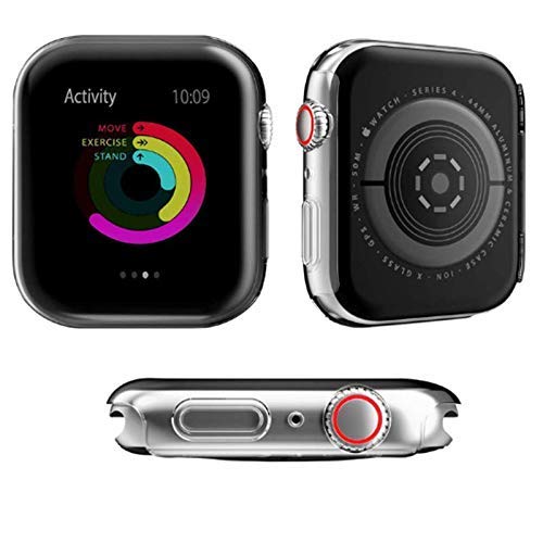 ������̵����Apple Watch Series 4/5 ��������2�ĥ��åȡ� �����ݸ� Apple Watch ���С� TPU�Ǻ� ���餫�� �Ѿ׷� æ���ñ...