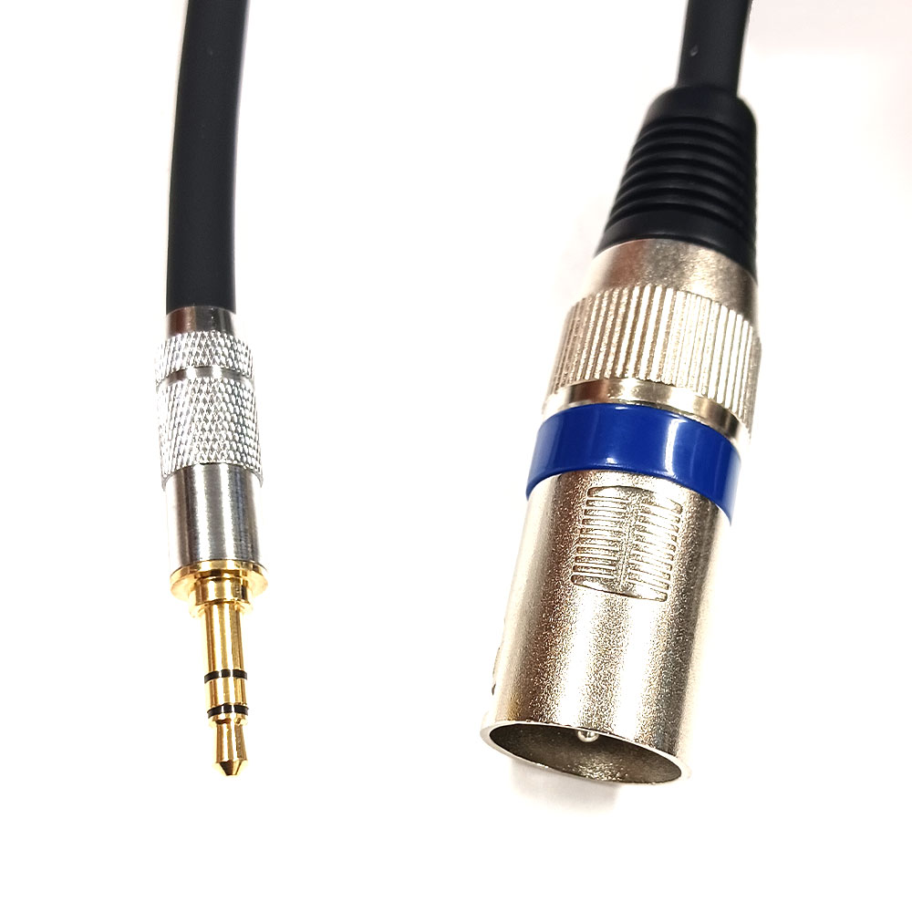 【送料無料】マイクケーブル TRSケーブル3.5mm XLR 変換 1.5m オーディオ メス オス / オス オス TRSケーブル マイク…