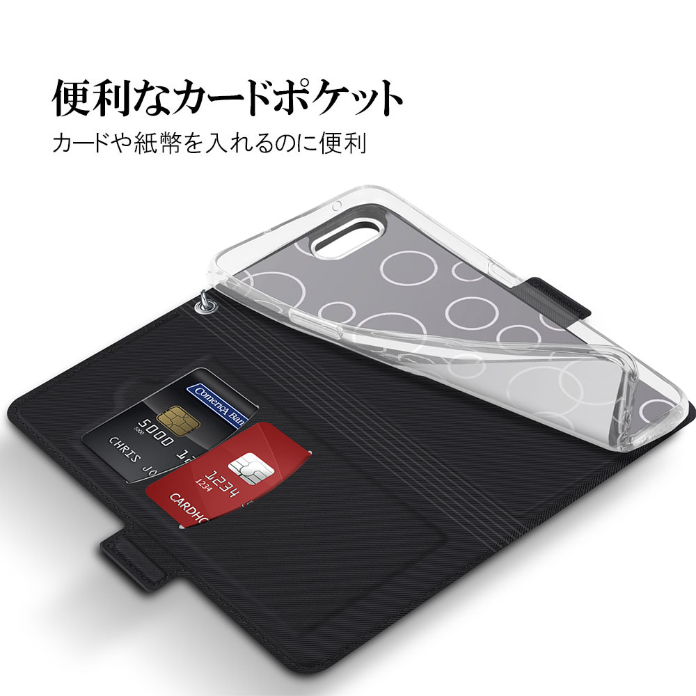 樂天商城 - 【送料無料】OPPO Reno3 5Gスマホケース 手帳型ケース カバー　ツートーンカラー ストラップ付き　マグネット 定期入れ ポケット シンプル スマホケース　ブラック＆グレー　ネイビー＆グレー　ローズゴールド＆グレー選択可能