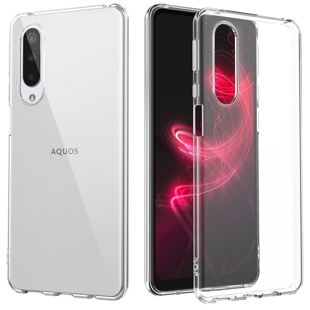 樂天商城 - 【送料無料】AQUOS zero 5G basic DX ソフトケース TPU保護ケース・カバー 耐衝撃 クリアケース