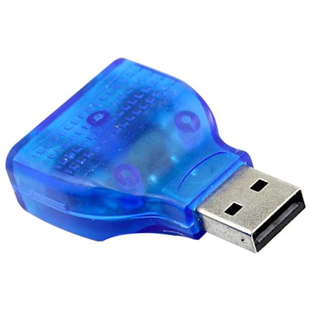 樂天商城 - 【送料無料】USB−デュアル 2 PS2 PS/2 マウス キーボード 変換 アダプタ スプリッタ PS/2 USB 変換 USB Aコネクタ（オス）-ミニDIN 6pin（メス）PS/2 USB2.0対応