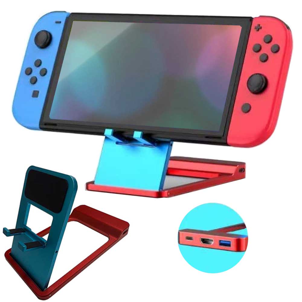 For Switch / Switch Oled��ͭ��EL��ǥ���� �ɥå�������� TV�ɥå� HDMI 4K 60Hz/USB 3.0/...