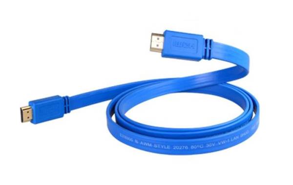 HDMI to HDMI延長ケーブル(オスーオス) Version1.4 3D映像対応扁平形1.5m☆XBOX360/...