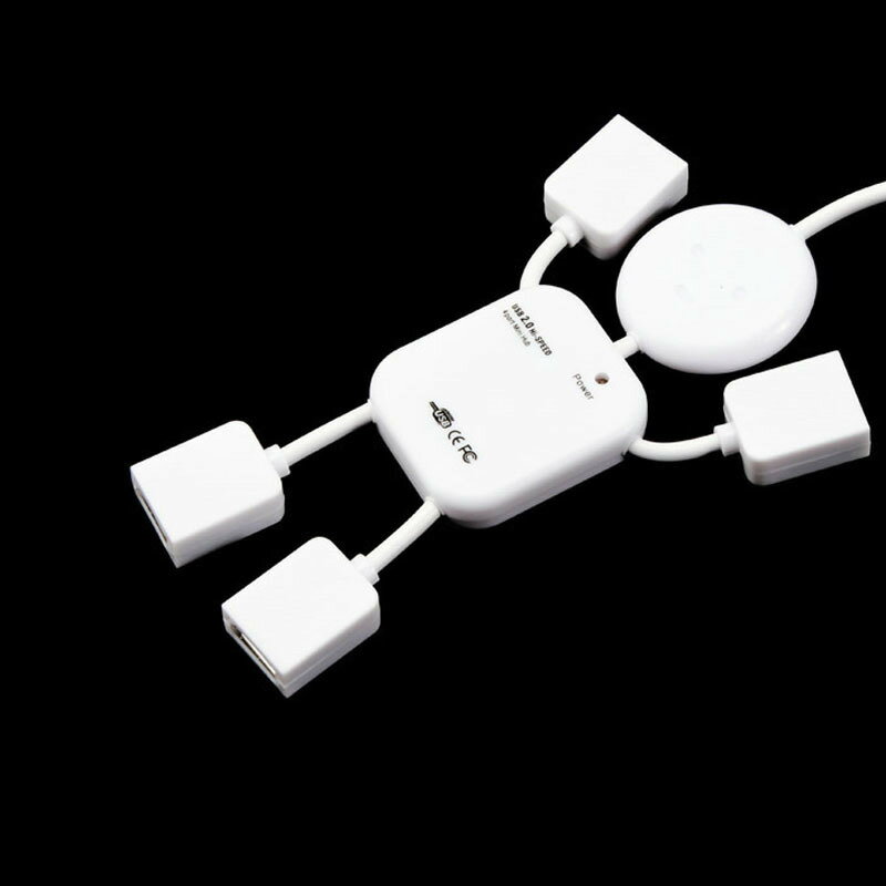 【送料無料】4ポートUSBハブ ケーブル45c...の紹介画像2