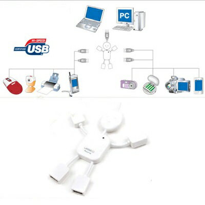 ������̵����4�ݡ���USB�ϥ֡������֥�45cm��USB2.0/1.1 USB HUB��USB2.0�ϥ����ԡ��ɥ⡼���б����ͷ����͡�P25Apr15��