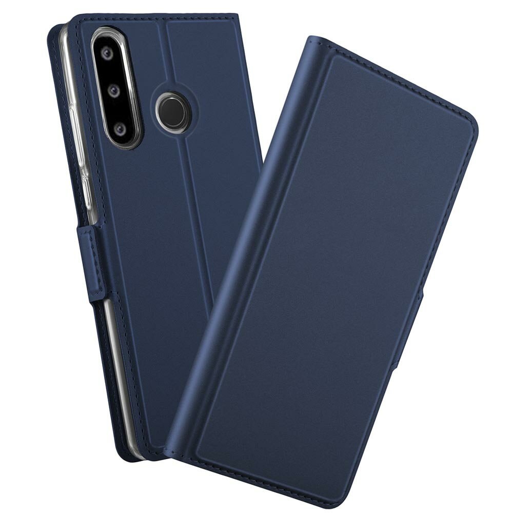 樂天商城 - 【送料無料】Huawei P30 lite Premium (HWV33) 用スマホケース 手帳型ケース カバー　マグネット 定期入れ ポケット シンプル スマホケース