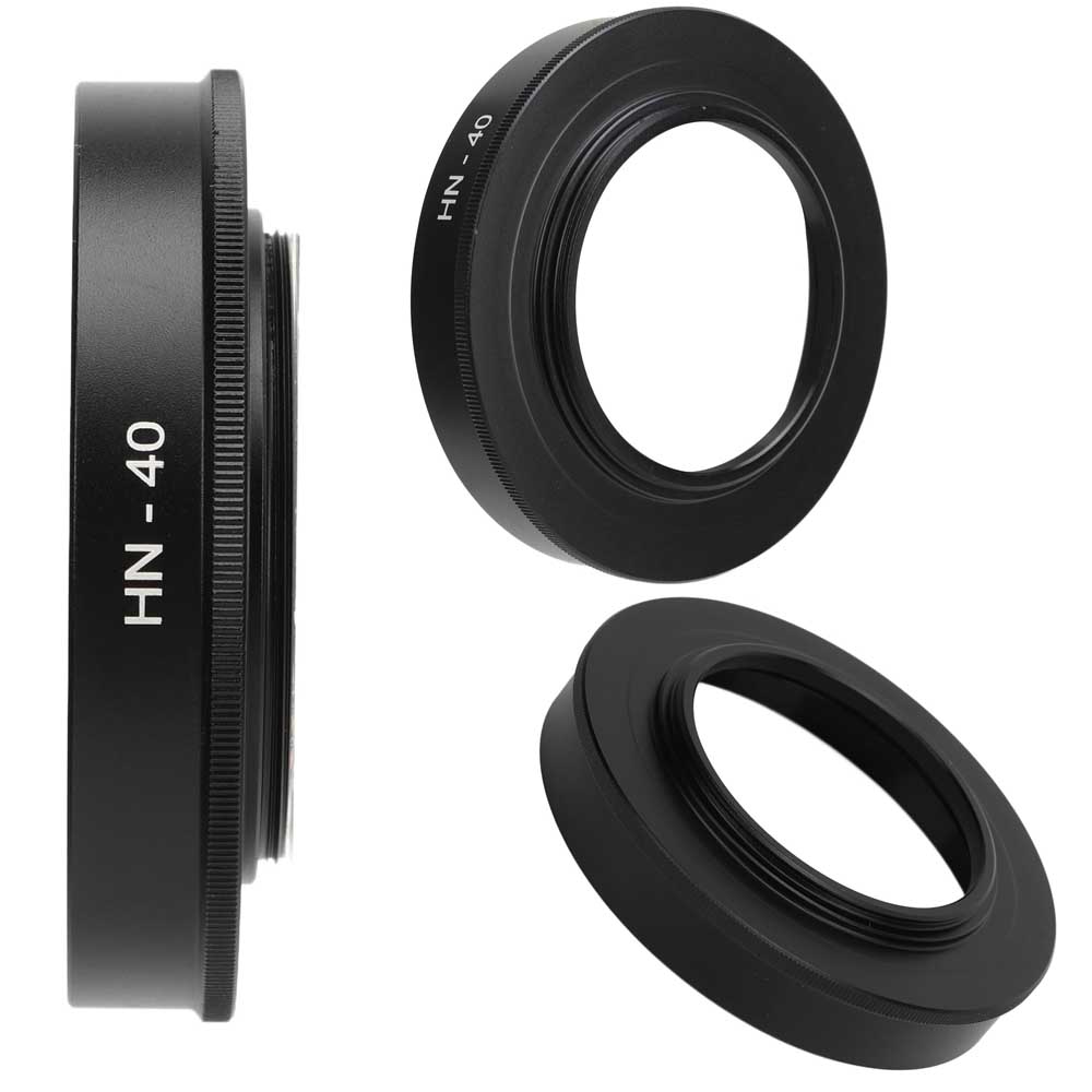 Nikon HN-40 ��󥺥ա��� �ͤ����༰ Nikon Nikkor Z DX 16-50mm F3.5-6.3 VR ��� �� Nikon Z30 Z fc Z50 ���б� Nikon HN-40 �ߴ� ��46mm�ݸ�ե��륿�� �� ��󥺥���å� �����ǽ������̵��
