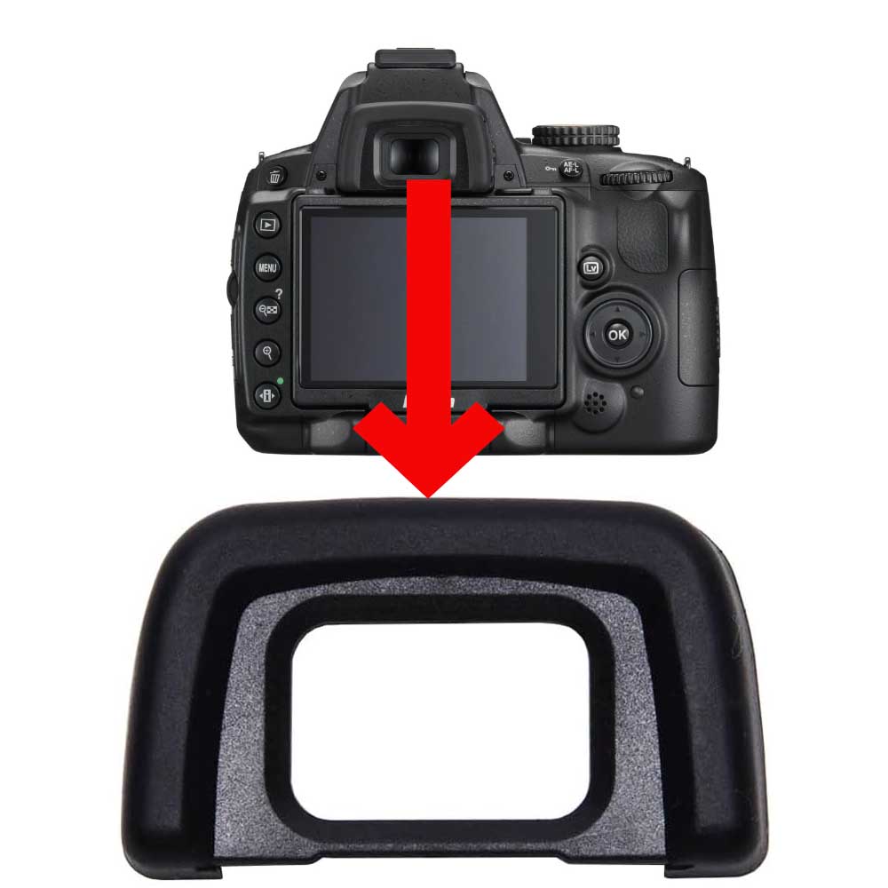 Nikon���� �������å� DK-24 �����ե���������������å� �����ԡ��� �ߴ� �б����D3000 D5000 ����̵��