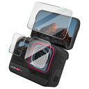 Insta360 Ace用 Insta360 Ace Pro 用 / Insta360 Ace Pro2 用 ガラスフィルム 衝撃吸収 9H硬度 液晶スクリーン...