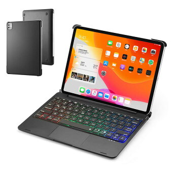【送料無料】iPad PRO11 4G(2020) A2228 A2068 タッチパッドキーボードカバー バックライトワイヤレスbluetoothキーボード リチウムバッテリー内蔵 人気 かっこいい(マウスパッド利用環境:iOS13.2.2以上 )