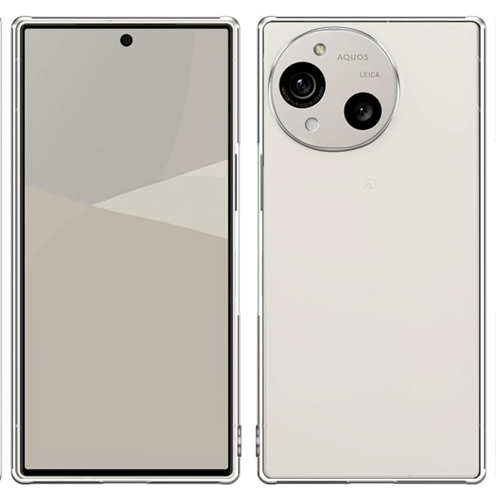 Rakuten - AQUOS R10 SH-51F ソフトケース TPU保護ケース・カバー 耐衝撃 透明 TPU 素材 超薄型 背面カバー 超軽量 落下防止 アクオス アルテン