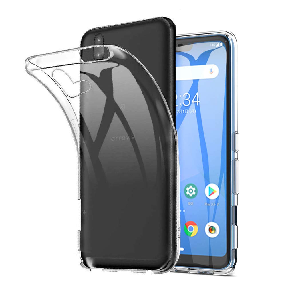 乐天商城 - arrows U 専用ソフトケース TPU保護ケース・カバー 耐衝撃 クリアケース 801FJ対応