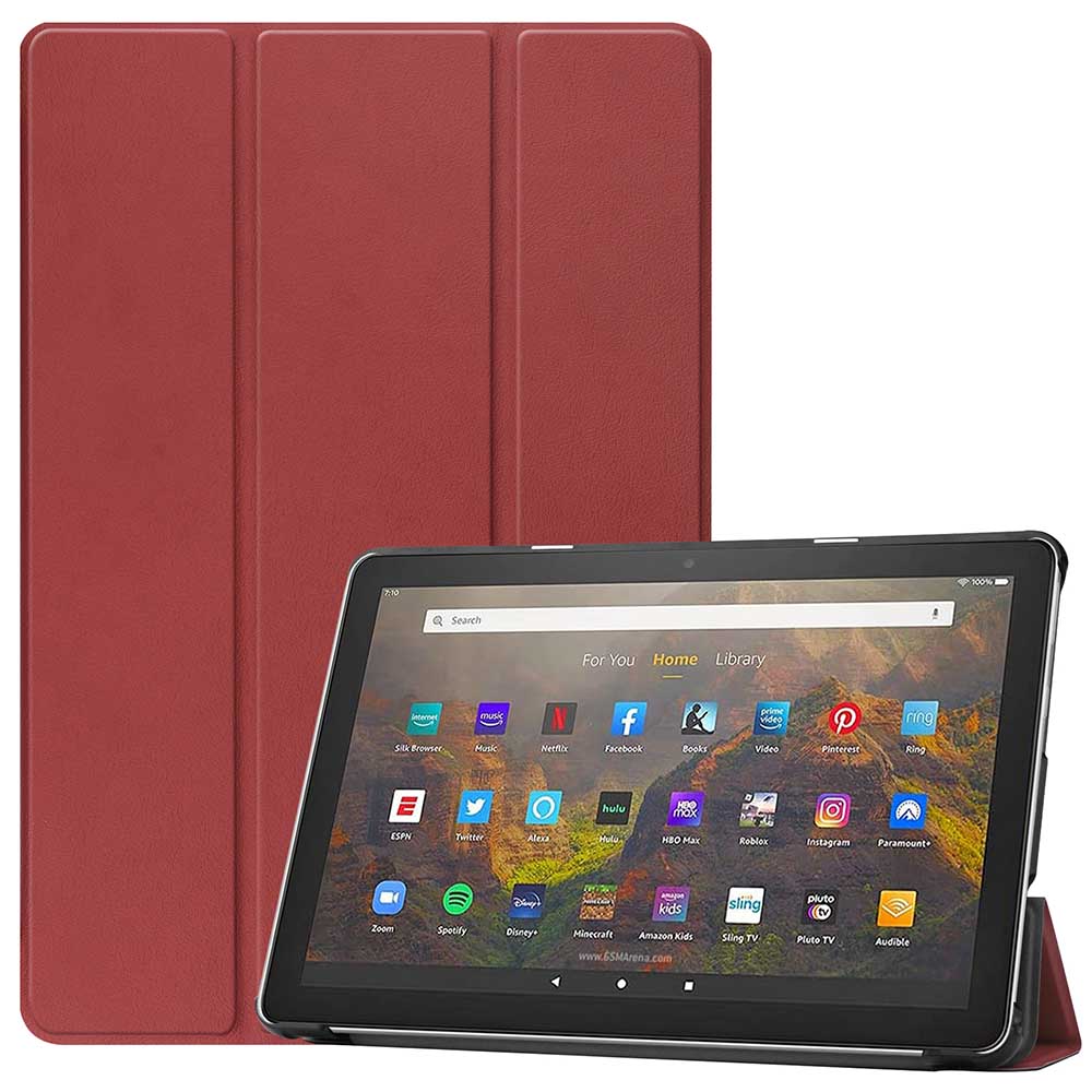 楽天市場】fire hd 8 ケース（カラーワインレッド）（スマートフォン