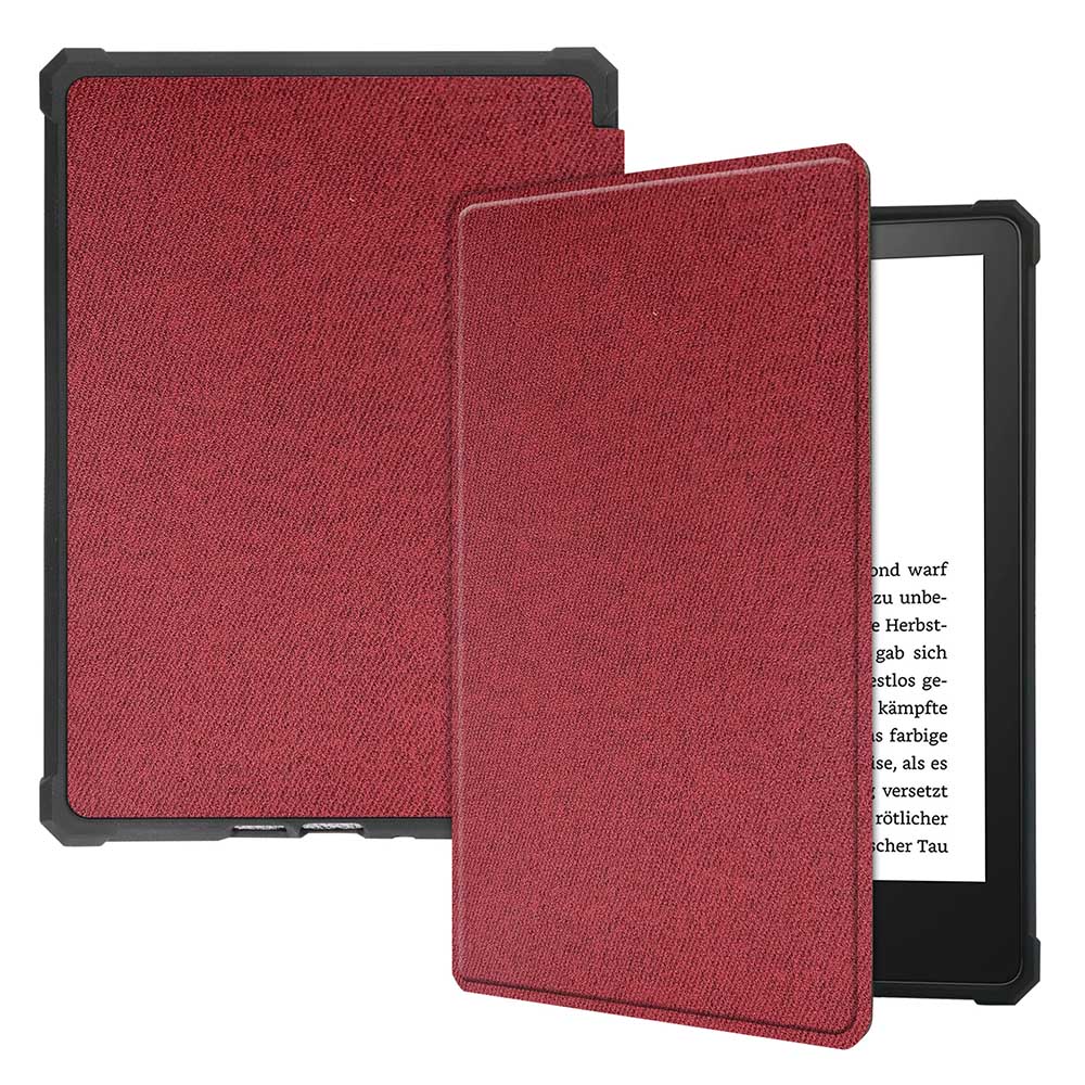 楽天市場】kindle 第10世代 ケース（カラーワインレッド）の通販