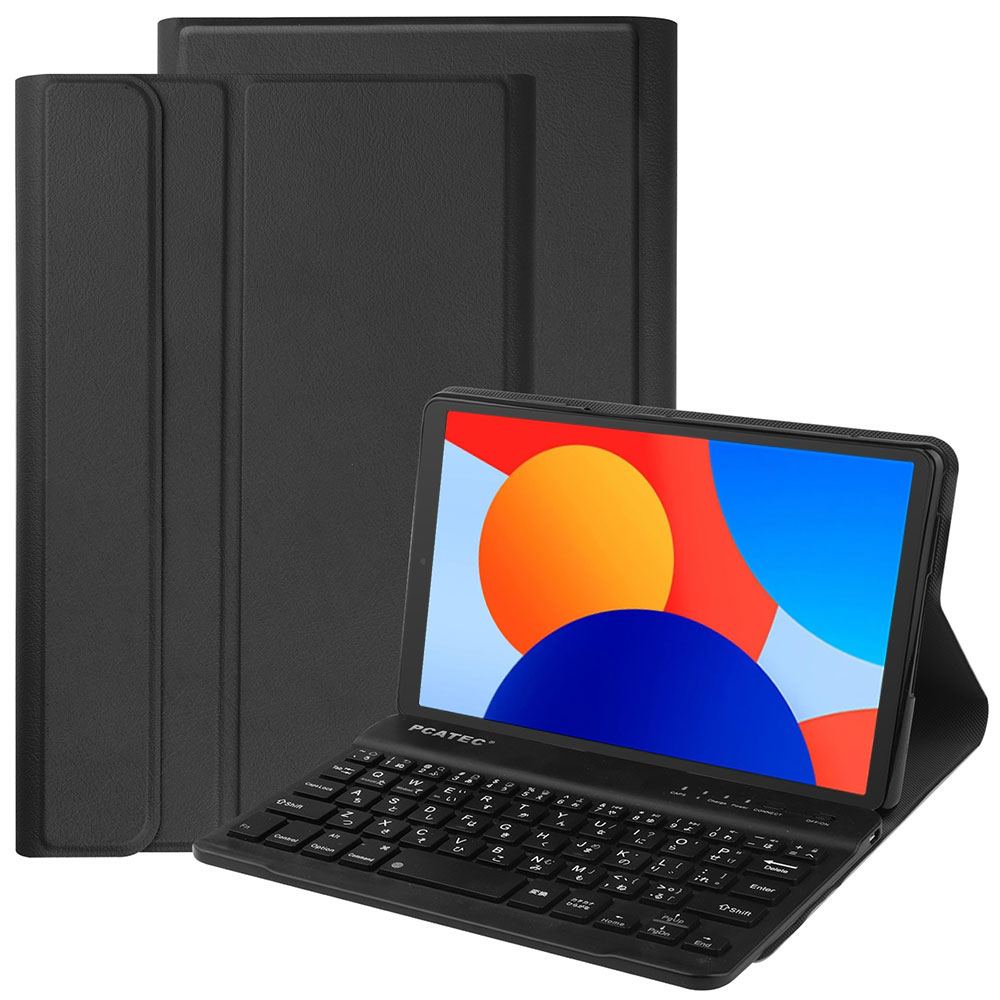 Redmi Pad SE 8.7インチ 2024 用 Bluetooth キーボード 超薄内蔵TPUケース付き US配列 かな入力 キーボードケース送料無料