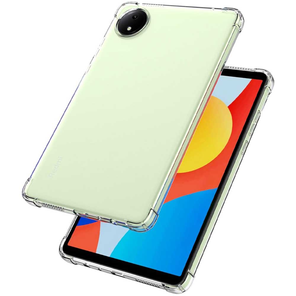 乐天商城 - シャオミ Redmi Pad SE 8.7inchソフトケース 四角保護TPUケース・カバー 超薄軽量クリアケース 送料無料