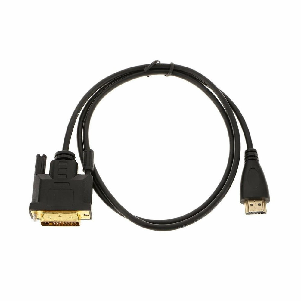 双方向 HDMI DVI 変換ケーブル 1080P 音声 HDMI DVI-D 変換アダプタ HDTV アダプタtecc-hdmidvi