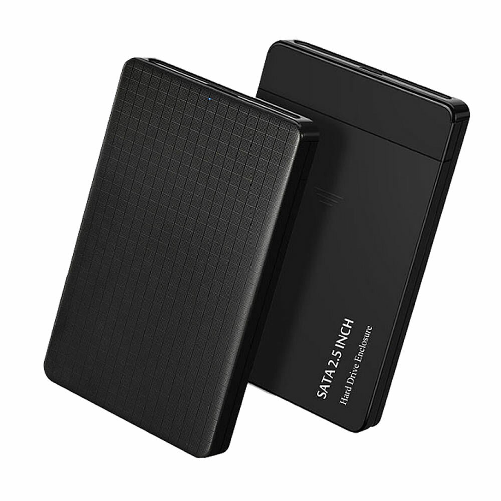 HDDケース　2.5インチ　2.5型 USB3.0 SSD ブラック 外付け　ハードディスク ケース 高速データ　tecc-blacksata【メ…