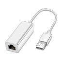 有線LANアダプター USB2.0 to RJ45 100/10Mbps ランアダプター 高速 有線 Windows MAC OS ノート PC スマホ タブレット tecc-rj45usbの商品画像