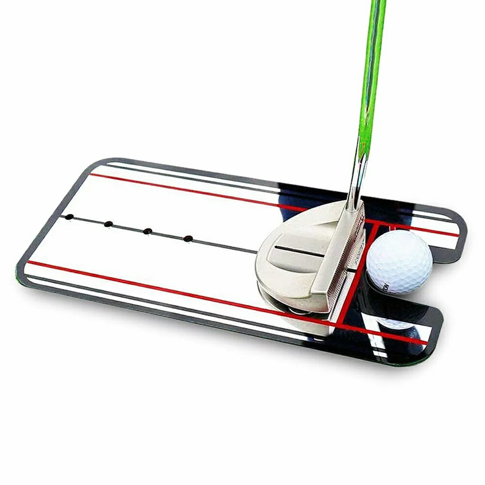 【複数割引対象品】パター練習マット ミラー式　パッティング ゴルフ 上達 スイング トレーニング 練習..