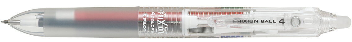 パイロット PILOT フリクション 4色ボールペン フリクションボール4 038 0.38mm LKFB-80UF-NC ノンカラー