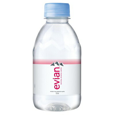 エビアン evian 220mlペット×48本（24本×2ケース) 伊藤園 ナチュラルミネラルウォーター 硬水　天然のカルシウムとマグネシウムのバランスに優れ、適度なミネラル含有量で、飲みやすくおいしい硬水です