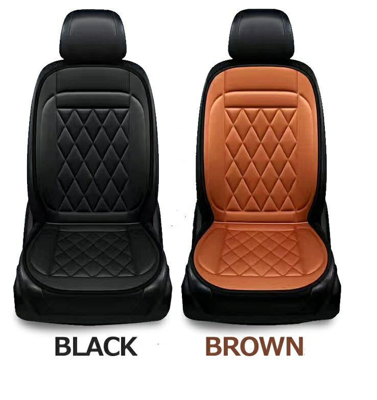 ホット カーシート 運転席タイプ 前席 前12V 車載 ヒーター 車用 マット 座席 暖かい 過熱防止 温度調整 暖房 tec-danfront