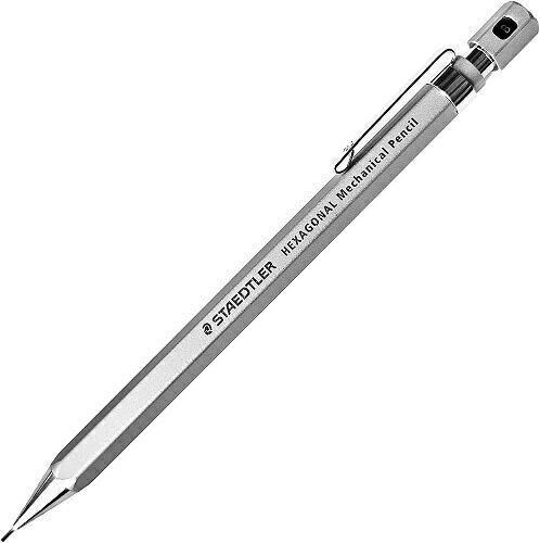 Rakuten - ステッドラー ヘキサゴナル シャープペンシル 0.5mm【シルキーシルバー】 925 77-05S STAEDTLER