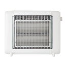 ハロゲンヒーター シィー・ネット C:NET CDHM206WH ホワ イト 温度2段階切替 弱:400W / 強:800W 上下切替 ヒーター