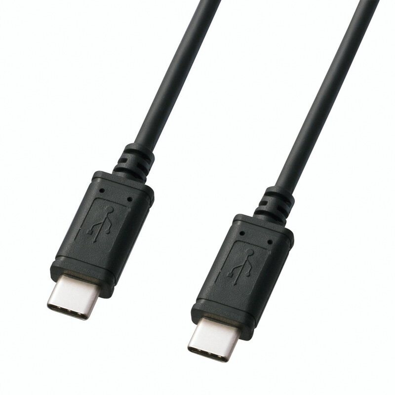 Rakuten - USB2.0 Type-Cケーブル 1m ブラック サンワサプライ KU-CC10 USB Type-Cコネクタオス－USB Type-Cコネクタオス