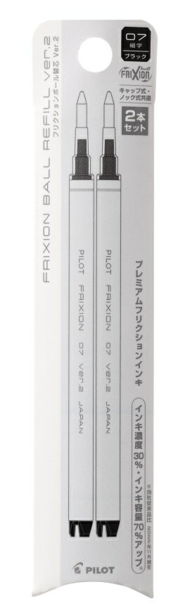 �ؿ� PILOT �ѥ����å� �եꥯ�����ܡ����� �� 2�ܥ��å� �ץ�ߥ���եꥯ����󥤥� �ܡ���� 0.7mm LFBKRF50F-2B