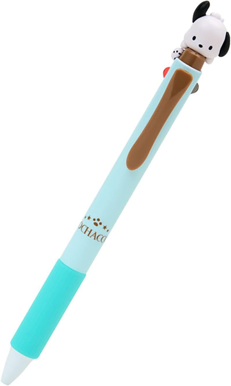 Rakuten - マスコット付き　エナージェル　2色ボールペン ポチャッコィ サンリオ SANRIO 0.5mm インク色(黒、赤) 114529