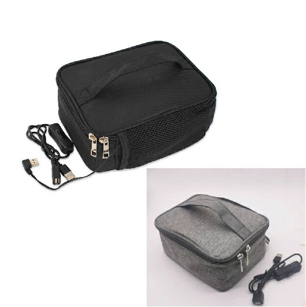 保温 ランチバッグ 保冷 バッグ USB給電式 60度まで加熱 お弁当 温度 保温バッグ 保冷バッグ 買い物 オ..