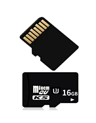 ※ノーブランドバルク品（パッケージ無し）になります。 MicroSDカード　16GB　1枚　　ドライブレコーダーや、防犯カメラ類の記録に。 U30　 U3「UHSスピードクラス3」は30MB/秒のデータ書き込みの速度を保証よりハイスペックな撮影に対応 従来のClass10(10MB/秒）に比べ3倍の書き込み速度を実現。 4K UHD動画の撮影、高解像度の高速連写、ドローンや高性能ドライブレコーダ、 防犯カメラ　アクションカメラでの撮影動画や高速連写に対応。 ※保証速度を発揮するには、SDカードと使用機器側の両方がUHSスピードクラス3 に対応している必要があります。 ※日本語説明書は付属していません。 ※仕様やデザインは改善のため、予告なく変更される場合がございます。【送料無料】メール便での発送予定となります
