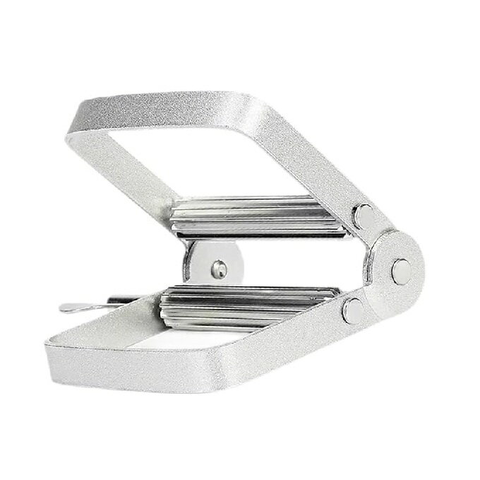 アルミ製 チューブ 絞り器 ローラー 簡単 歯磨き粉 絞る スクイーザー 押出器 しぼり器 ホルダー ペースト dar-tube02