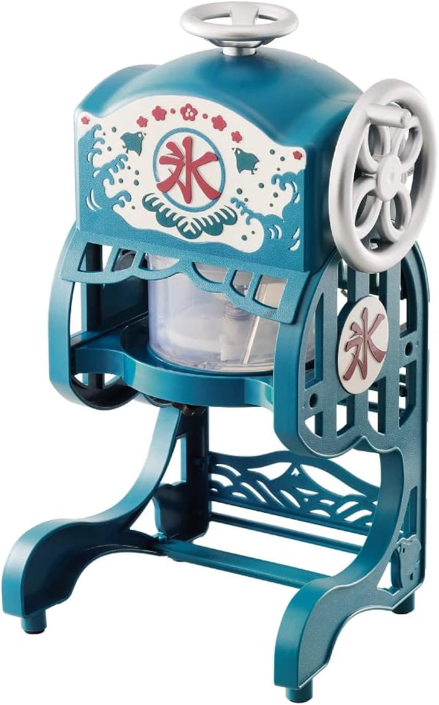 Rakuten - 【アウトレット箱悪】電動本格かき氷器 ふわふわ ドウシシャ(DOSHISHA) DCSP-20 製氷カップ2個付き ブルー