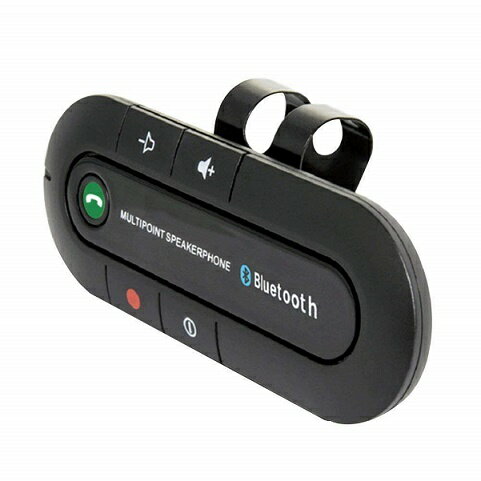 車載 ブルートーキング Bluetooth スピーカーフォン 無線 音楽 通話 車内 カー用品 会話 ドライブ ハンズフリー TEC-BLUETALKINGDN
