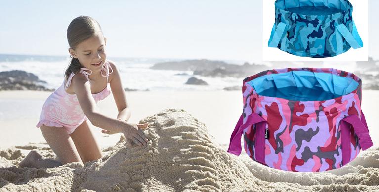 バケツ　折りたたみ　自立式　耐熱　折り畳み　足湯 桶　キャンプ　アウトドア　軽量　13-14L 防災用品[メール便発送・代引不可]dar-oribake