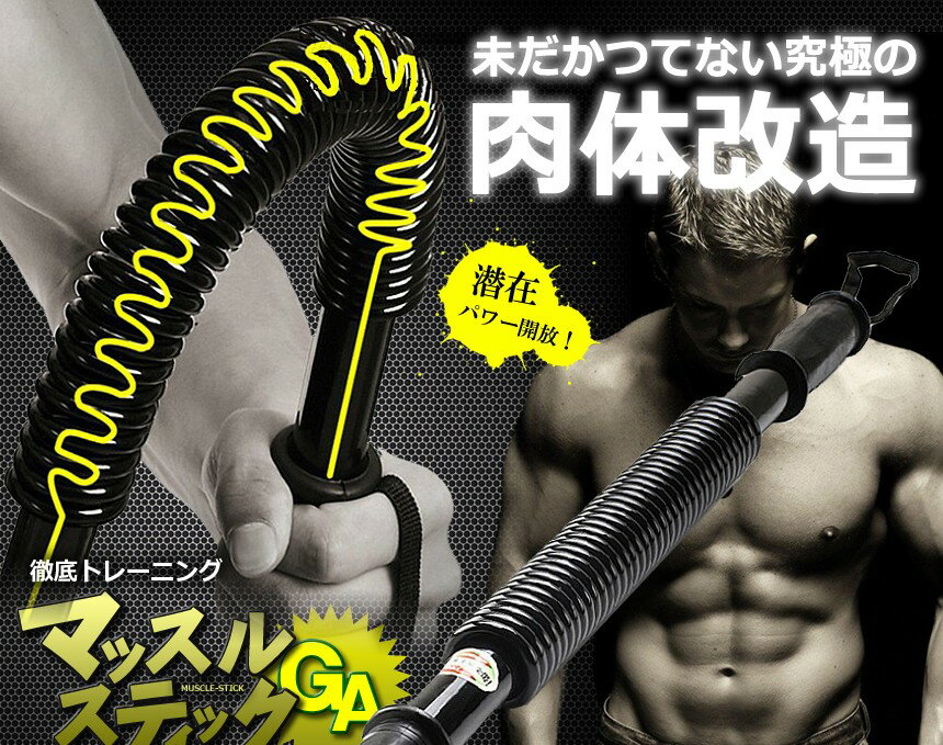 マッスルスティックGA アームバー 振ったり ...の紹介画像2