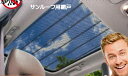 【メール便発送 送料無料】簡単装着 自動車 サンルーフ用 網戸 マグネット入 防虫ネット ウインドウネット 車中泊 花見 キャンプ アウトドア レジャー TEC-SNRFMJD