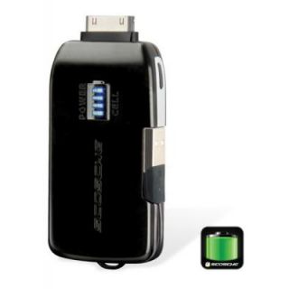 モバイルバッテリー　SCOSHE　iPod & iPhone3用コネクタ　ポータブル　チャージャー　充電　スマホ 1800mA USAデザイン　SCO-FLIPCHARG